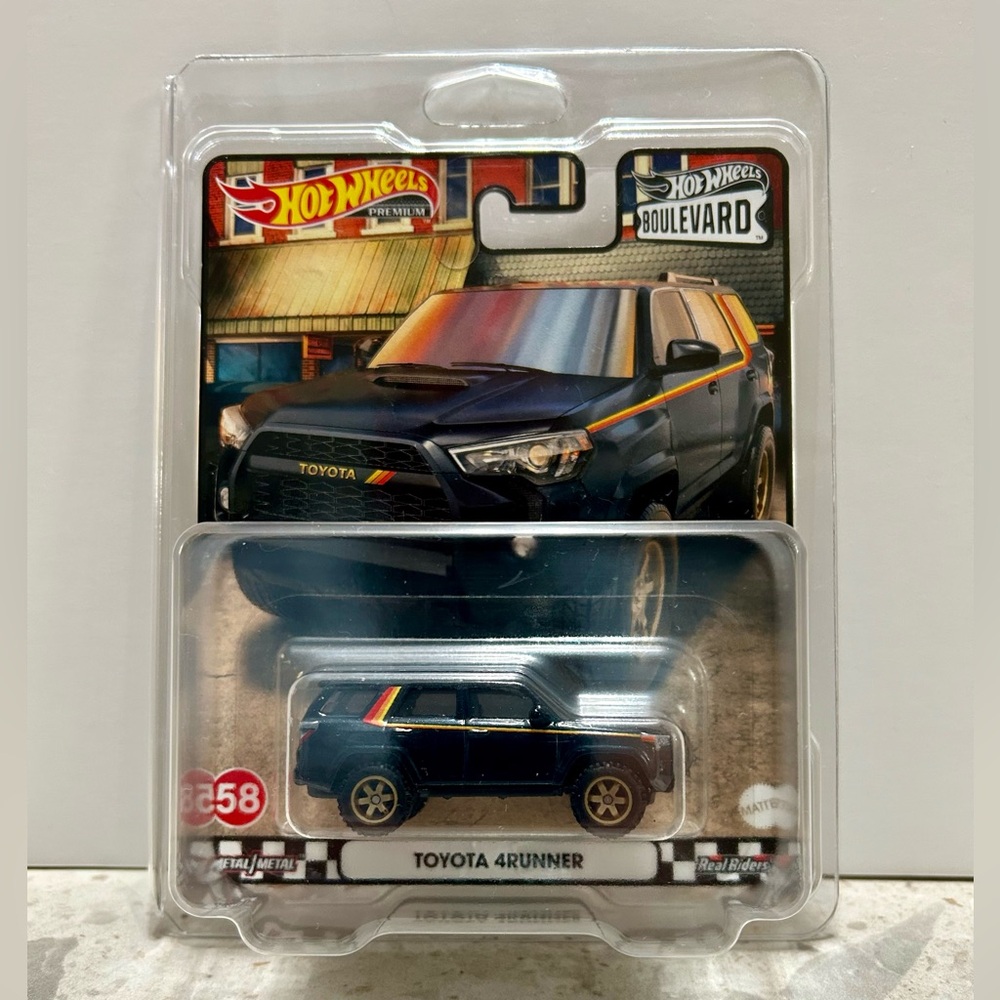 Hot Wheels TRD Retro Racing Stripes 4Runner Edition-Boulevard #58